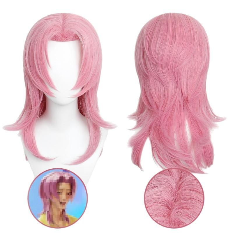 Unisex Adult Cartoon Cosplay Wig Mira Rumi Zoey Long Hair Heat Resistant Synthetic Wigs Carnival Props