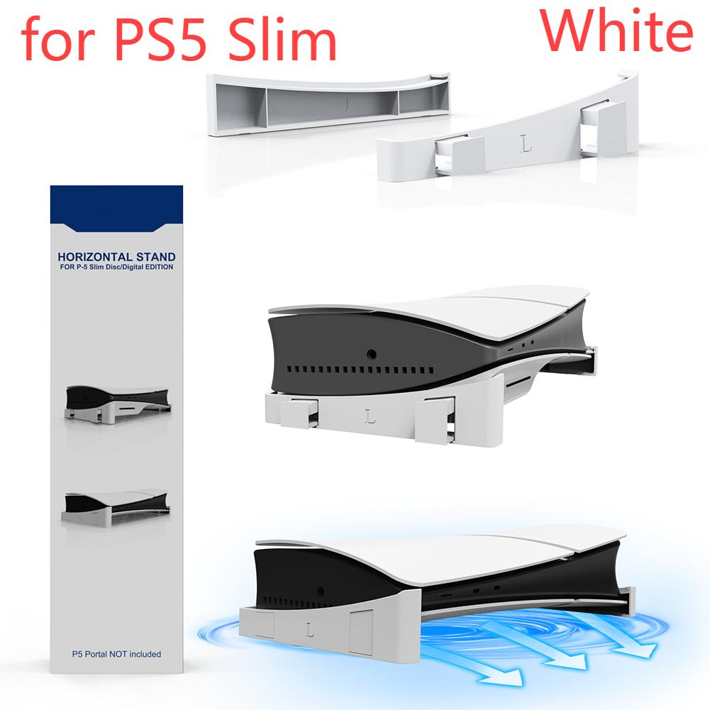 

2 шт./комплект горизонтальная подставка для хранения для PS5 Slim Digital / Optical Drive Edition игровая консоль док-станция держатель для PS5 аксессуар