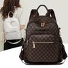Zaino per la scuola Zaino Moda Donna Nuovo Zaino Lettere Stampate Retro Grande Capacità Zaino Tripla Utilizzo per Uscire Donna