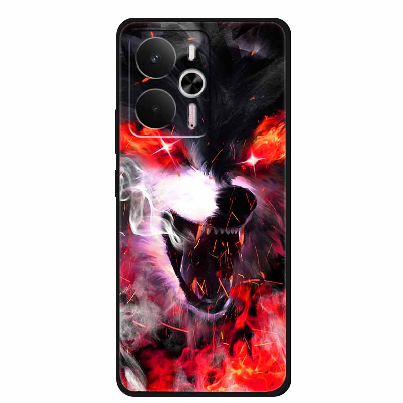 For Realme 14 Case Realme14 5G RMX5070 Phone Shell Soft Silicone Back Cover For Realme 14 Global Black TPU Funda Cute Capa Coque