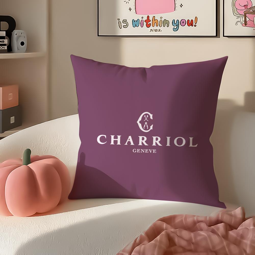 Elegante Marca Francese CCharriol Federa per Cuscino Peluche Corto Cerniera Invisibile Copricuscino per Divano