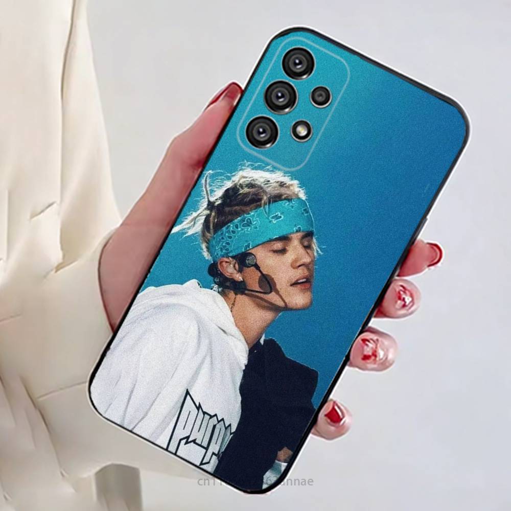 

JB Belieber Phone Case for Samsung Galaxy A73,23,53,33,14,24,13,72,22,52,32,54,A34 Soft Cover Samsung A52