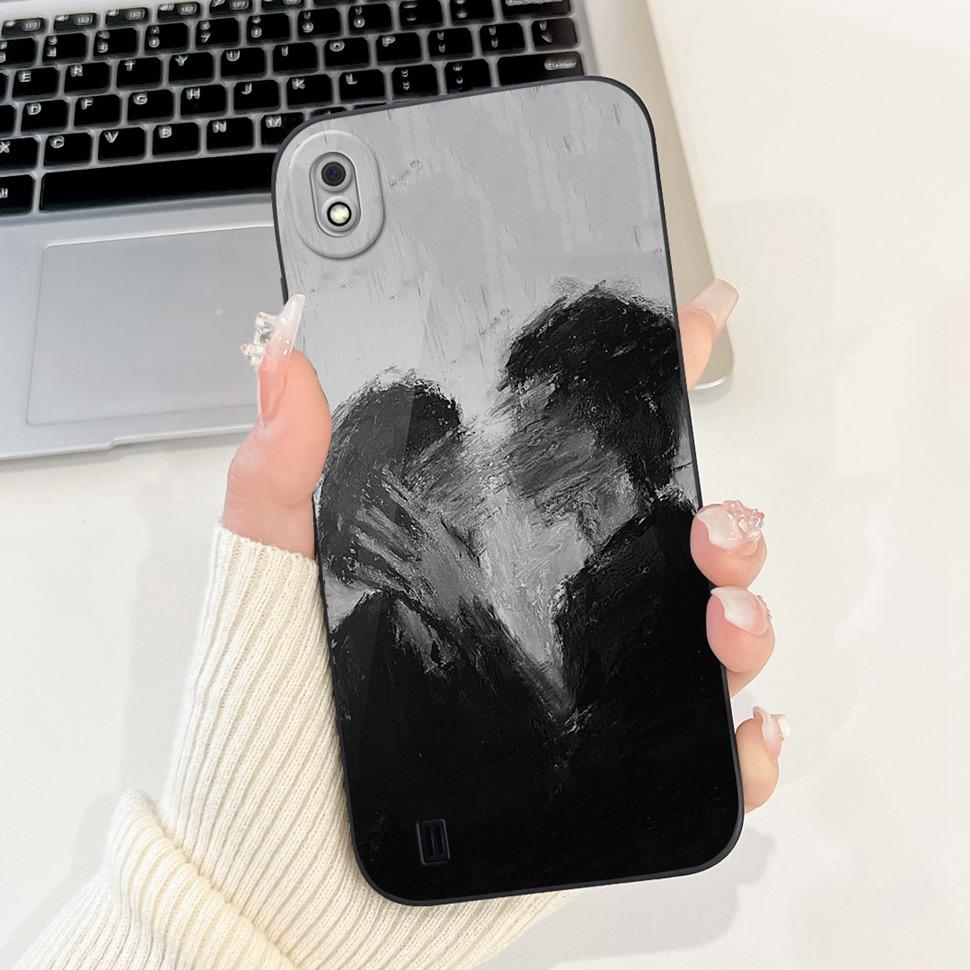 Schutzhülle für Samsung Galaxy A10 Hülle Niedlicher Hase Weiches Silikon Funda für Samsung A10 A105F A105G GalaxyA10 Handygehäuse