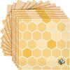 20pcs Bee-Themed Birthday Party Napkins, Printed Tissue Paper Handkerchiefs for Weddings, Halloween, and General Celebrations