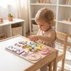 Montessori Locking Toy Busy Board For Toddlers Educational Fine Motor Skills Training