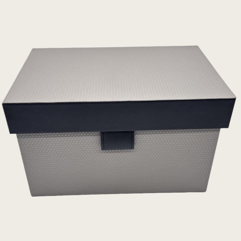 Multifunctional Leather Wardrobe Storage Box - Dustproof & Moistureproof Organizer