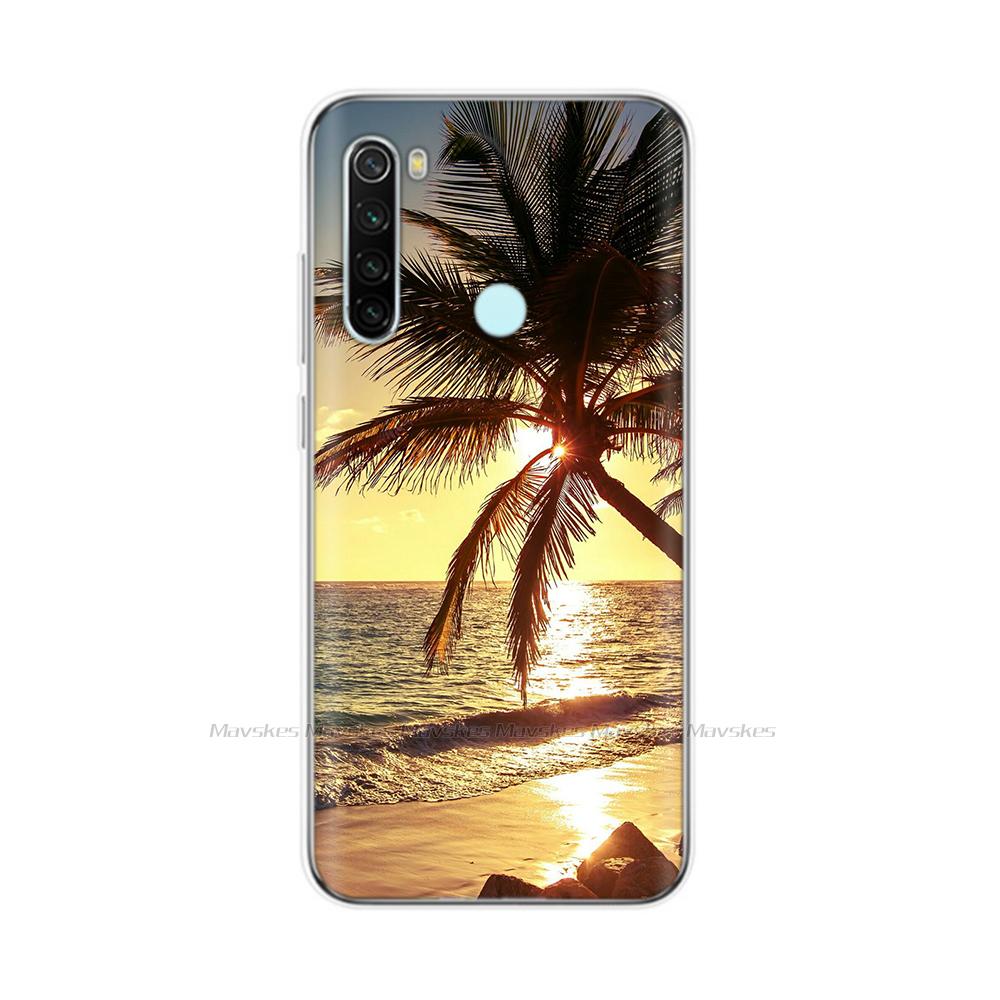 For Xiaomi Redmi Note 8T 8 T Case Silicone Painting Soft TPU for Xiaomi Redmi Note 8 Pro Note8 8T Global Case Cover Fundas Coque