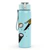 1PC Golf Club Ball Sport Hobby Print 750ml Color Plastic Sports Water Bottle Leakproof Flip Straw Lid Suitable for Sports Office Home Use