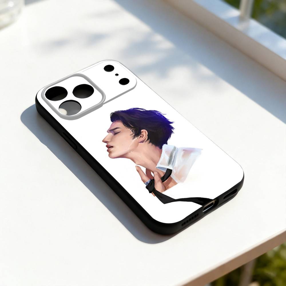 D-Dimash K-Kudaibergens For iPhone 17,16,15,14,13,12,11,Pro,Max,Plus,E,SE4,Air,Mini Black Soft Cover Phone Case