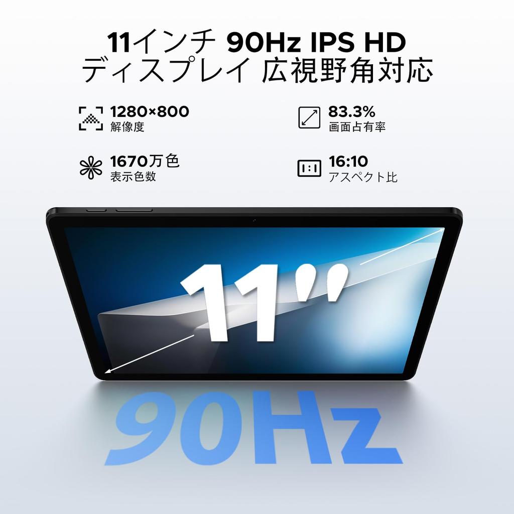 DOOGEE Android 90Hz IPS 20GB 64GB 2TB Widevine GMS 5G BT Wireless Face Split Full Metal and Japanese Instruction Manual A9+ 11-inch Wi-Fi Tablet, 15,