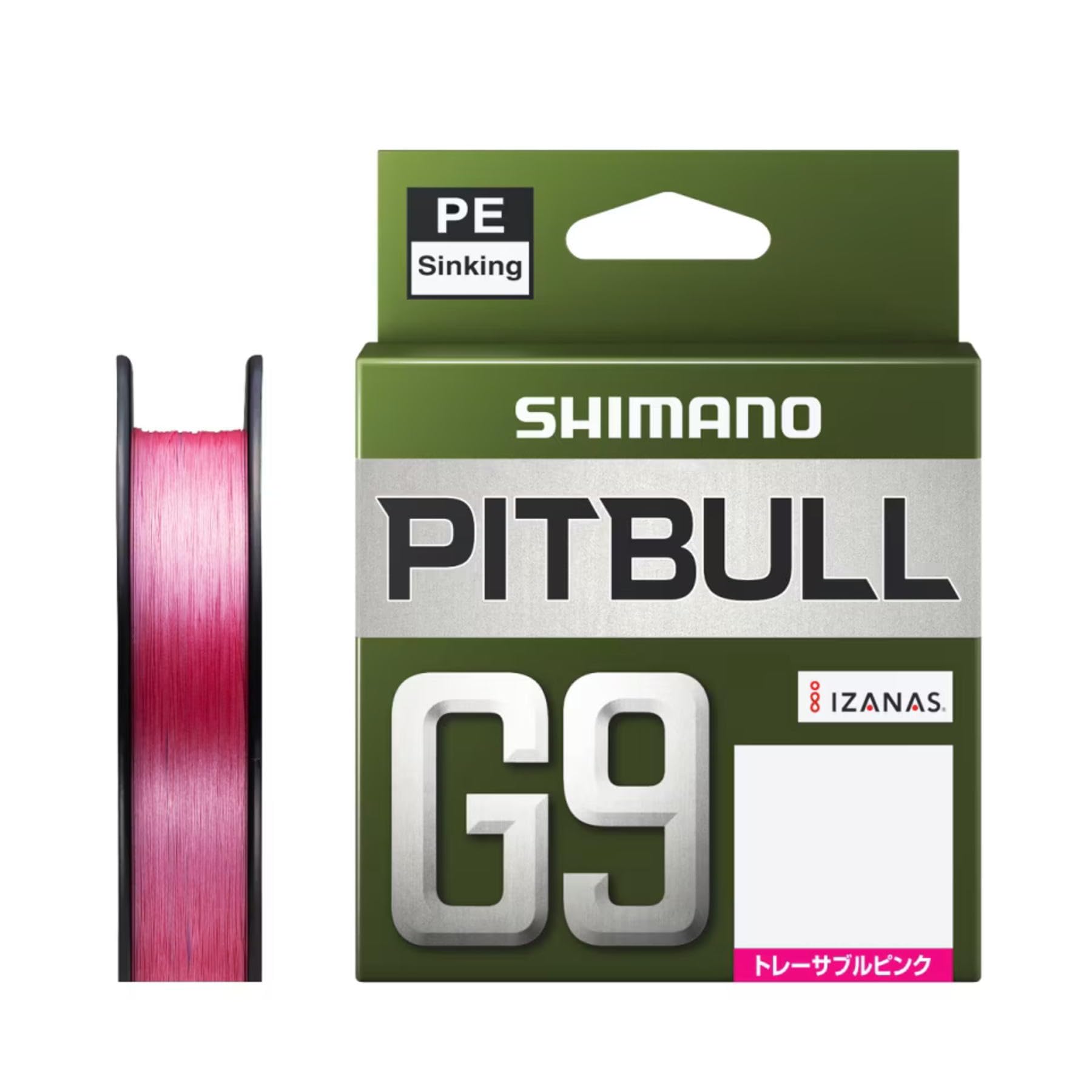 Shimano PE Line Pitbull G9 150m Traceable Pink LD-M59Z 0.5