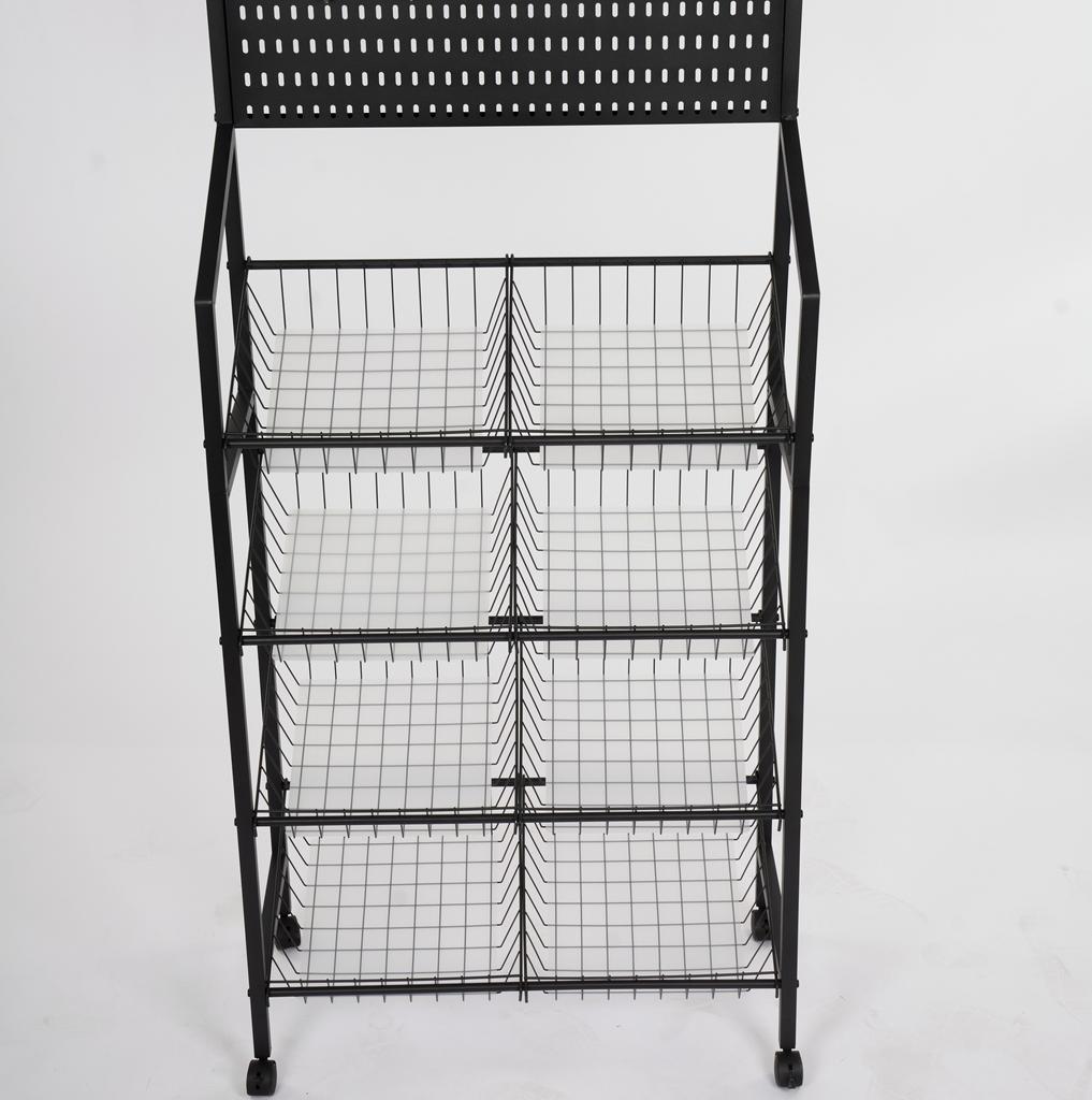 Kitchen Fruit and Vegetable Storage Basket Floor Multi-layer Microwave Storage Shelf Storage and Arrangement