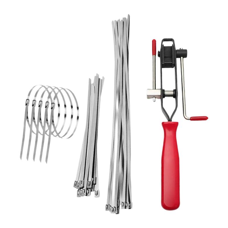 Car CV Joint Boot Clamp Plier Kit Heavy Duty Steel Adjustable Axle Banding Tool for Professional Repair