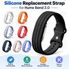 Silicone Replacement Strap Adjustable Fitness Tracker Wristband for Hume Band 2.0 for Men Women
