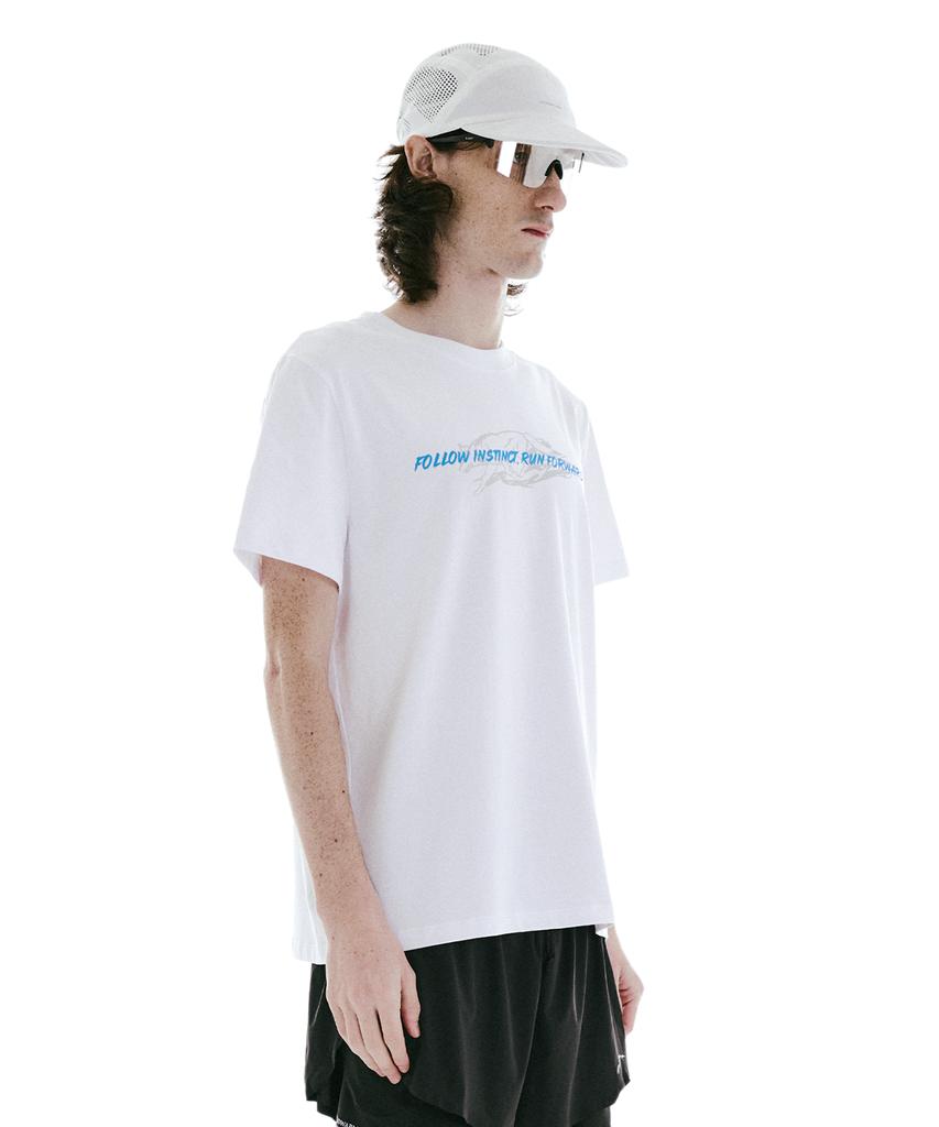 Koldeuwom Instinct Graphic T-Shirt (White)
