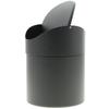 Bathroom Basket Mini Garbage Bin Black Table Restaurant Garbage Bin