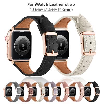 Originálny kožený remienok pre iPhone remienok na hodinky 45 mm 41 mm 44 mm 40 mm 42 mm 38 mm 49 mm remienok na hodinky náramok iwatch séria ultra 8 7 6 se 5 3