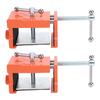 Cabinet Clamp Metal Face Frame Cabinet Clamp with Drill Hole Guides for Installation Woodworking