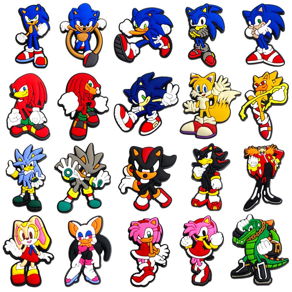 Beliebtes Jibbitz Crocs Blumen-Set: DIY Weiche Gummi Schuhschnallen & PVC Ornamente