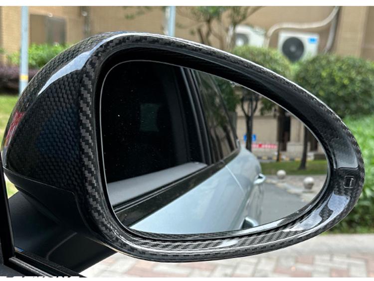 Exclusive Dry Carbon Rearview Mirror Covers for Porsche Macan