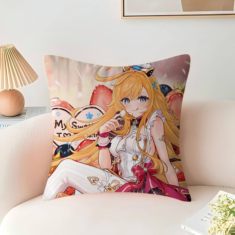 Game E-Escoffier Personalized Picture Text Home Decorative Pillows Household Gifts 45x45cm