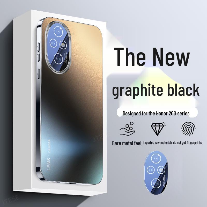 Honor 200 Pro Ultra-Thin Frosted Anti-Drop Full-Coverage Protective Phone Case