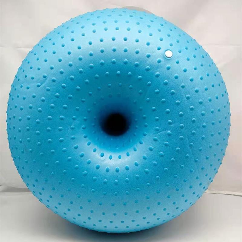 New Thickened 55CM Large Yoga Donut Ball for Home Fitness