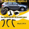 3X For BMW E70 X5 2007-2014 Inner Door Panel Handle Pull Trim Cover Black