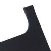 new Aluminum Alloy Wire Hole Cover Black Color Rectangular Cable Hole Cover Dustproof Desk Cord Hole Cover Home Office