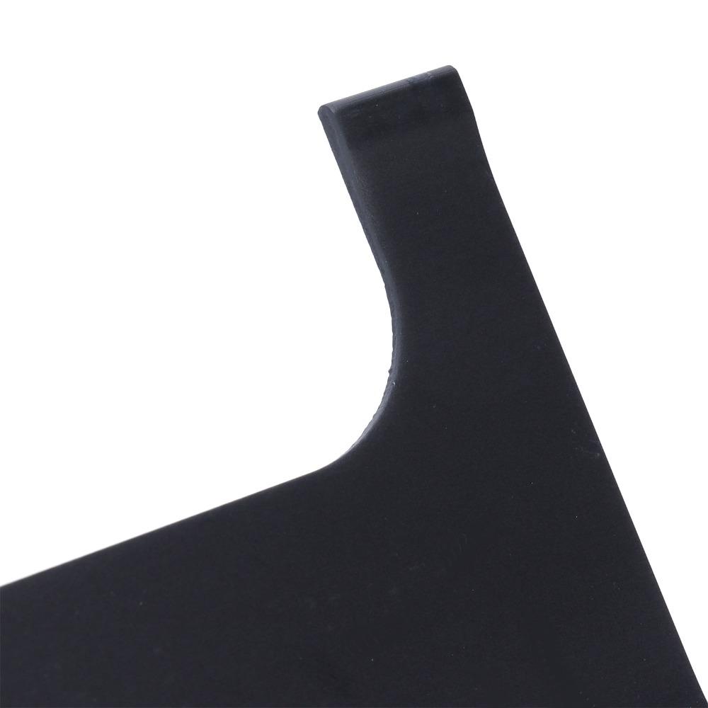 new Aluminum Alloy Wire Hole Cover Black Color Rectangular Cable Hole Cover Dustproof Desk Cord Hole Cover Home Office