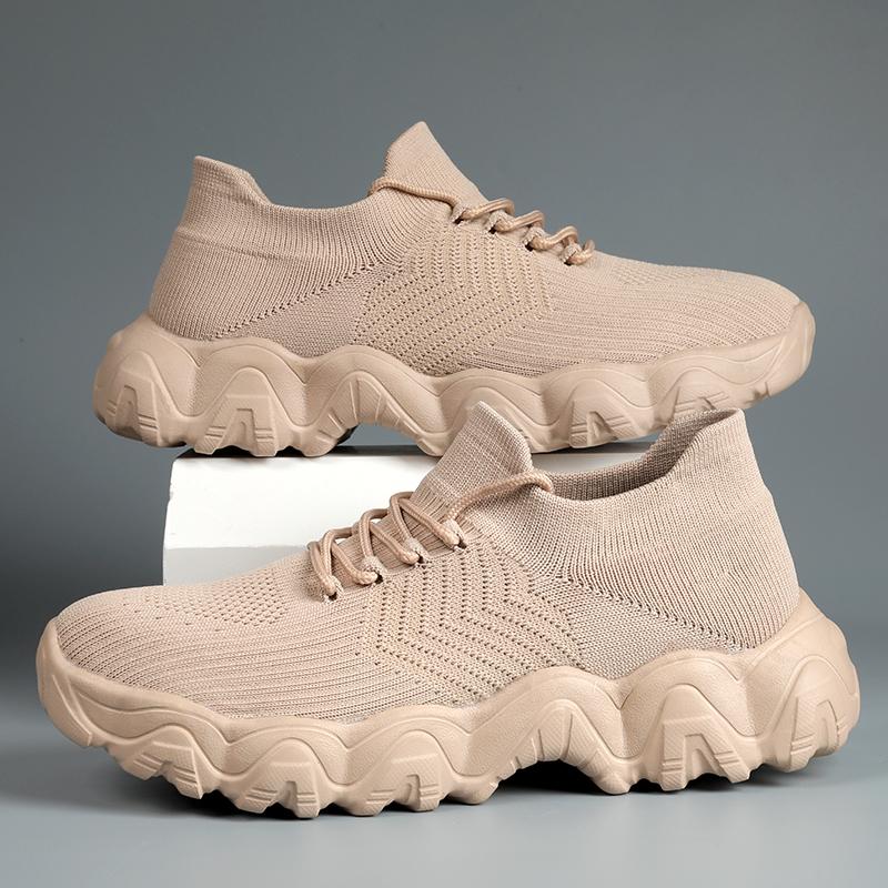 Men Casual Sport Shoes Breathable Lightweight Sneakers Outdoor Mesh Black Running Shoes Athletic Jogging Tenis Walking Women