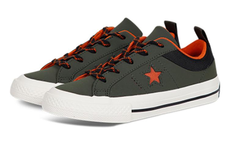 Converse Low top Skateboard Shoes Green Children Aged 3 7 Years Old 362527C