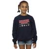 Netflix Girls Stranger Things Caricature Logo Sweatshirt