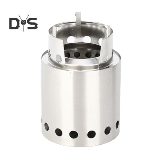 

Нержавеющая сталь Мини Настольный костер Открытый Задний Двор Патио Пикник Дровяной Камин Сверхмощный Бездымный Кемпинг Печь Горелка B