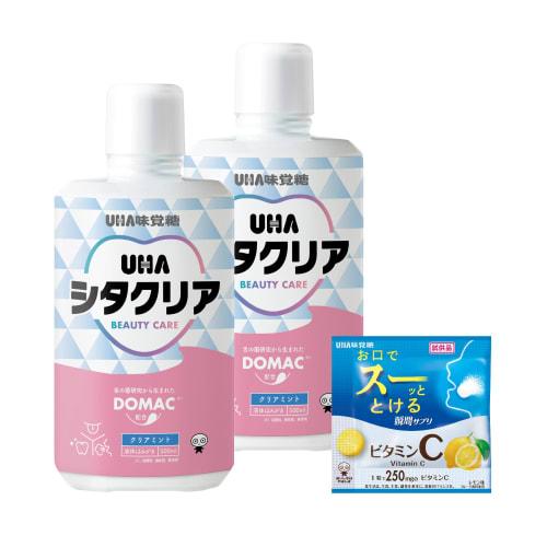 

UHA Shita Clear Liquid Toothpaste Clear Mint 2-pack with bonus