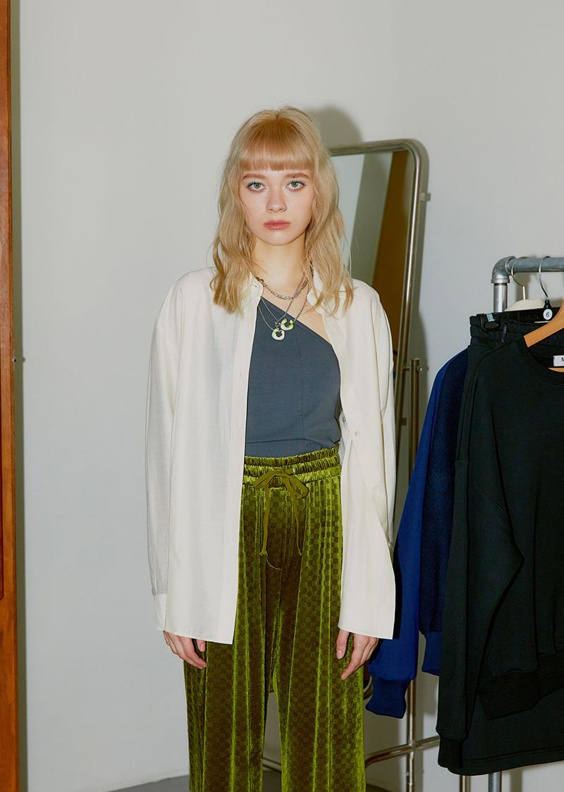 Hiya Tencel Loose Fit Shirt - Beige
