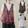 DIMANAF 2023, vestă de vară pentru femei, vestă scobită din tricot