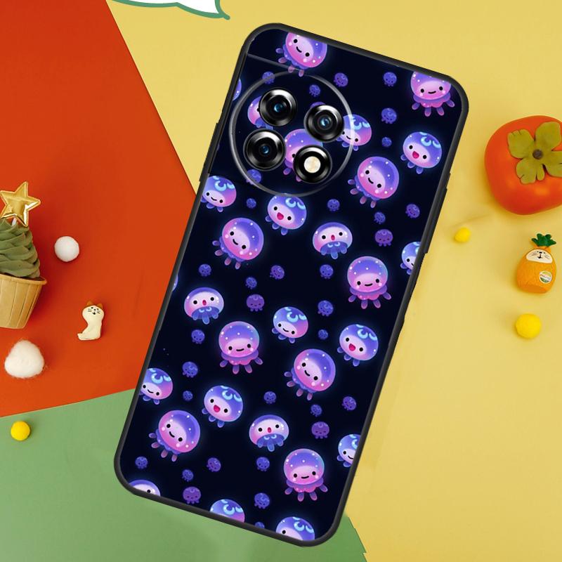 Magic Jellyfish Case For OnePlus 15 12 12R 13T 13R 13 11 9 10 Pro 10T 8T Nord 5 CE 2 3 4 Lite N20 N30 Cover