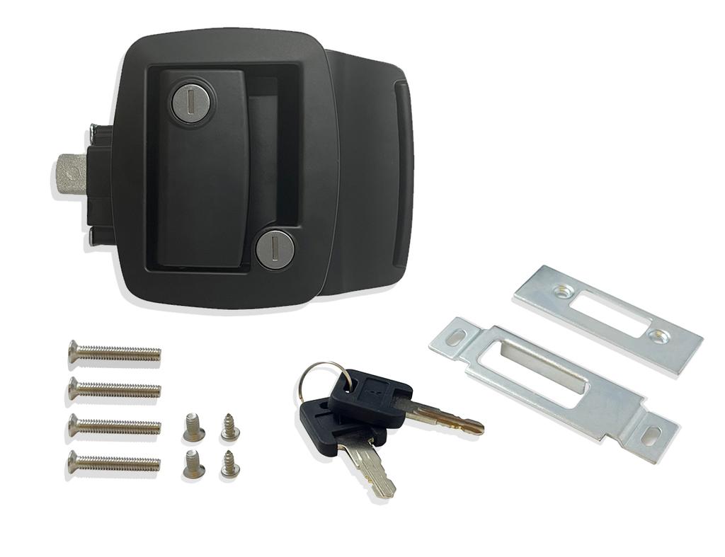 Rv Class C Door Deadbolt Lock Latch Motorhome Camper Outdoor Lock Travel Trailer Truck Caravan Entry Compact Rv Lock