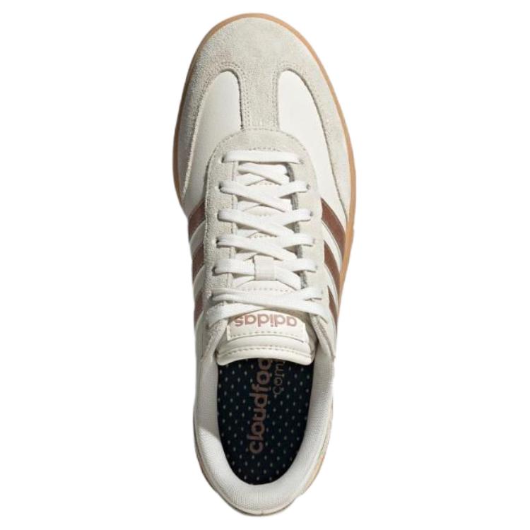 adidas Neo Gradas Comfortable Durable Low-Top Skate Shoes Unisex Sneakers Beige ID6125