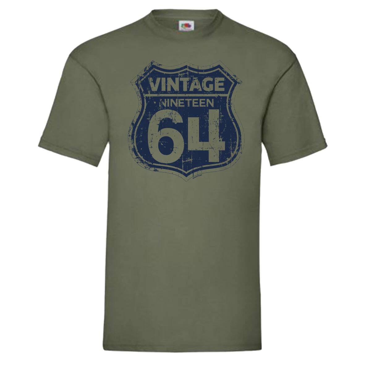 Vintage 1964 T-Shirt Birthday Gift 4XL