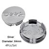 CLW1 56/64mm Car Wheel Center Hubcaps Cover Badge Accessories for Jeep Patriot Tj Compass Liberty Renegade Grand Cherokee Commander
