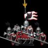 MOC Building Blocks Medieval Character Accessories Warhorses Militiamen Dragons Castles Knights Brick Gifts Toy Helmets Shields