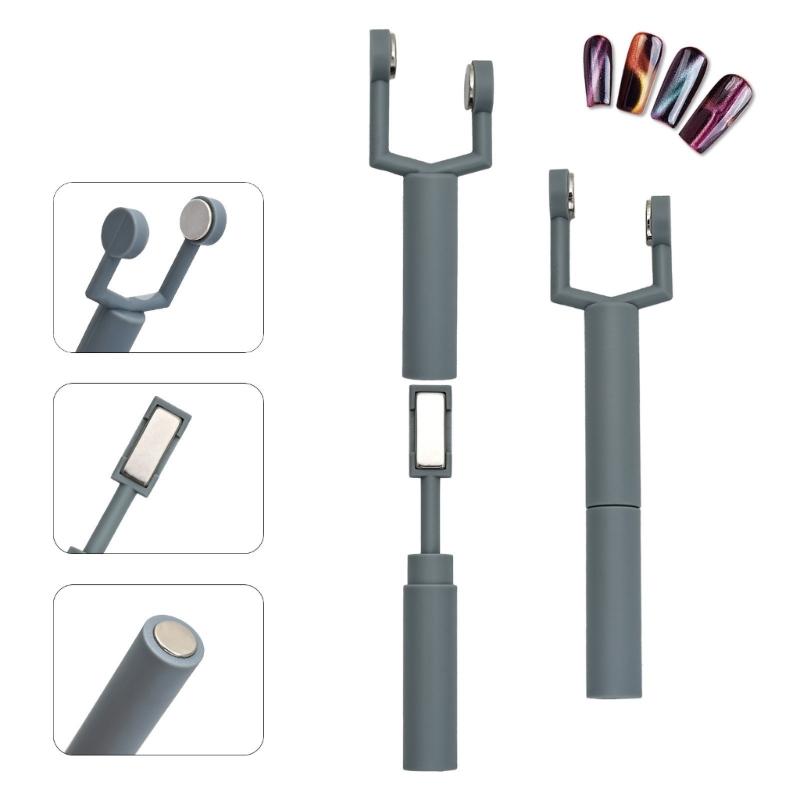 Upgradeable Magnetic Nail Art Device Detachable Highly Power Magnets For Creating Dynamic Manicure Effect