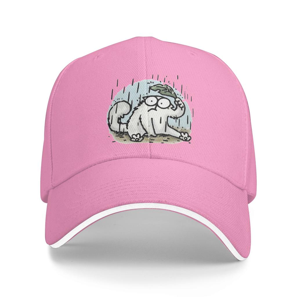 Spring Casual Baseball Cap Simons Cat Kpop Rock Trucker Hat For Female Male Sunscreen Design Baseball Caps
