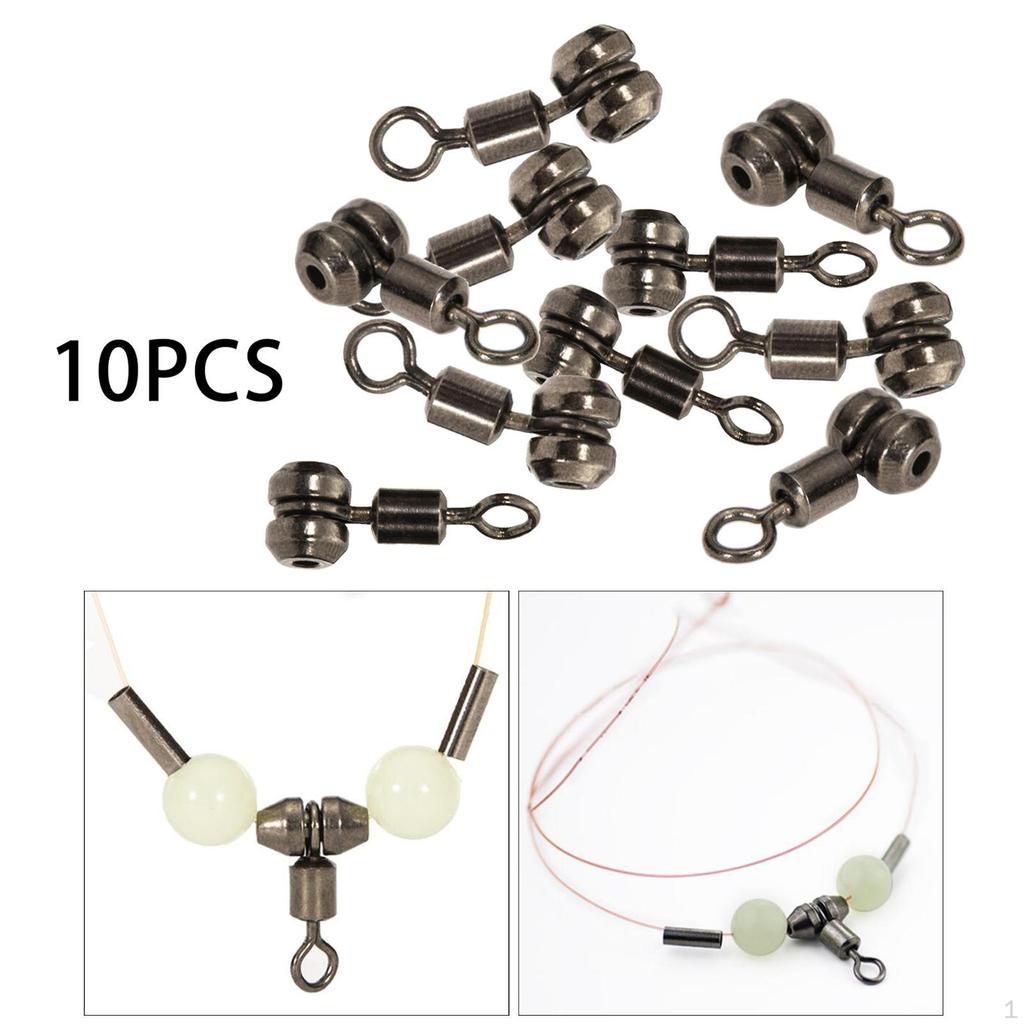 Fishing Swivel Connectors High Strength Strong Clip for Saltwater Trolling Sea
