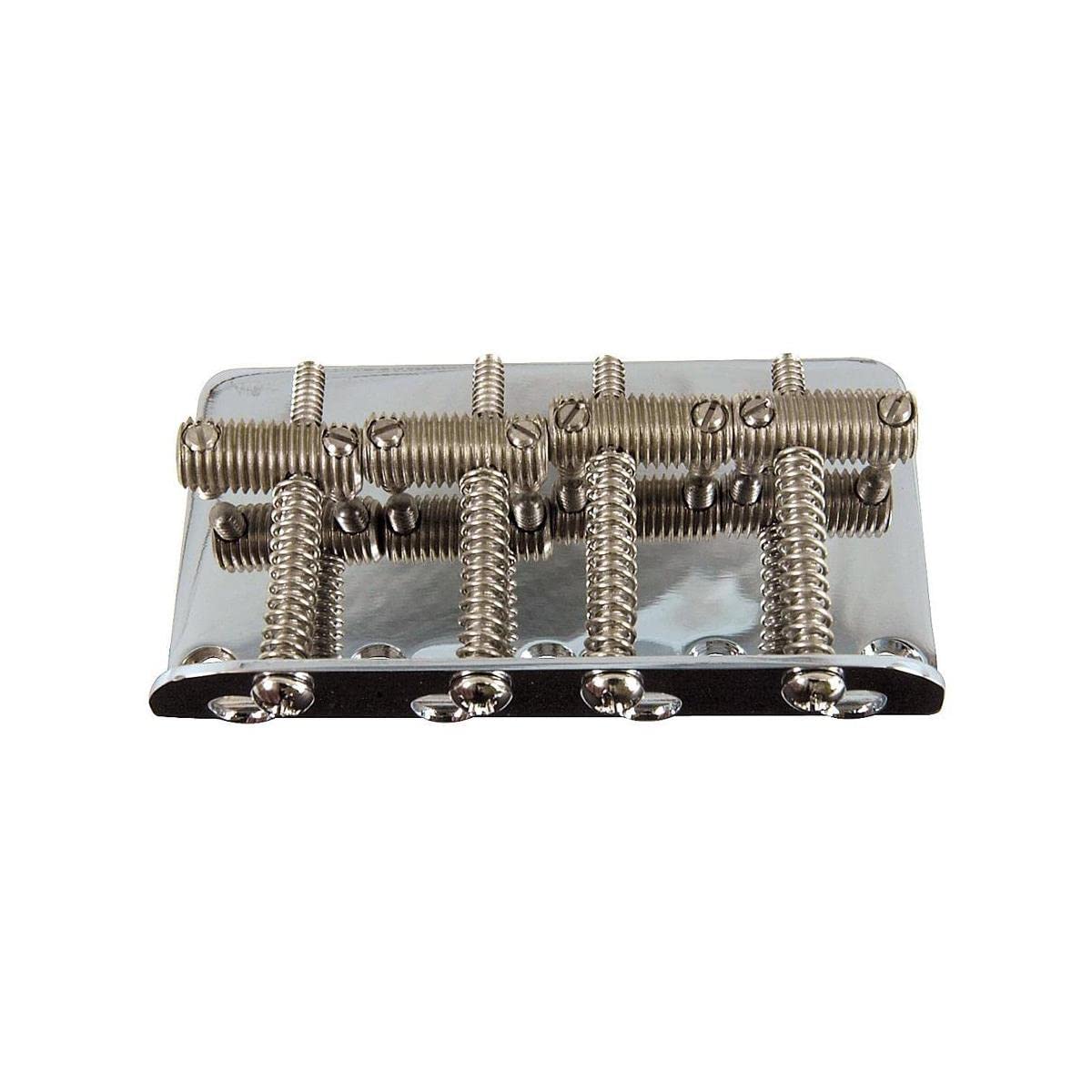 

Fender Pure Vintage Bass Bridge Assembly, Nickel/Chrome