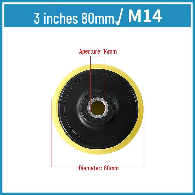 Stone Polishing Kit: Wet/Dry Pads, Self-Adhesive, Rubber Backing, Angle Grinder Head, Sandpaper Suction Cup