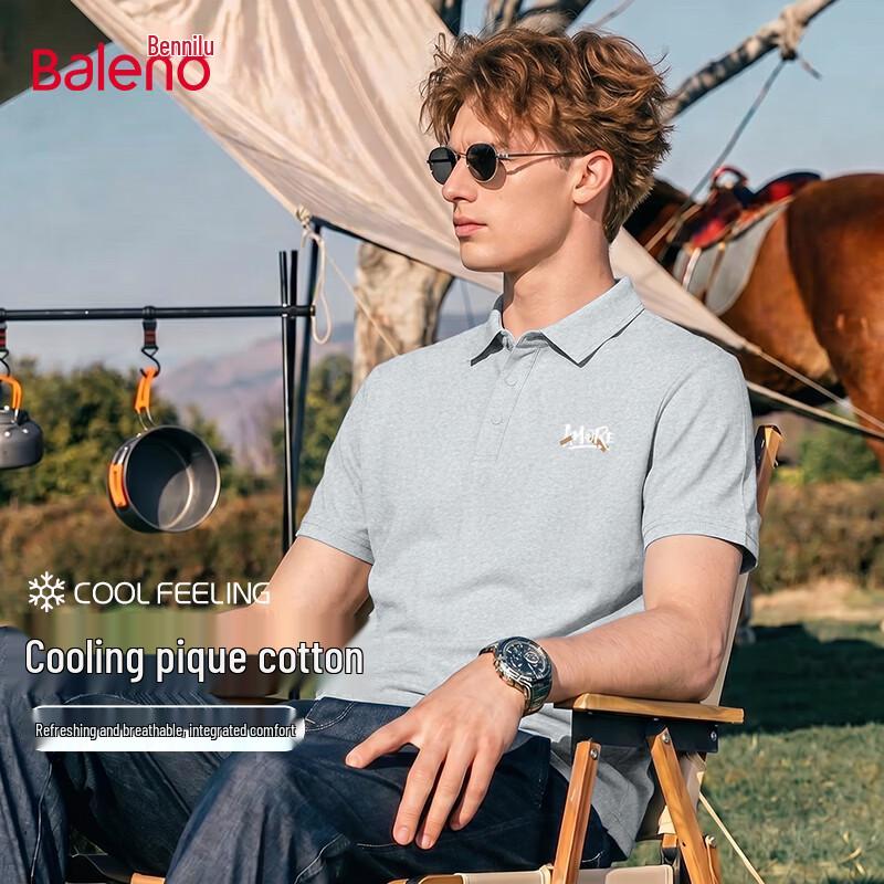 Baleno Men s Cotton Pique Short Sleeve Polo Shirt XXL