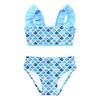 Girls Bikini Sets Mermaid Swimwear Two Piece Swimsuit Swimwear for Kids 1-16 Years